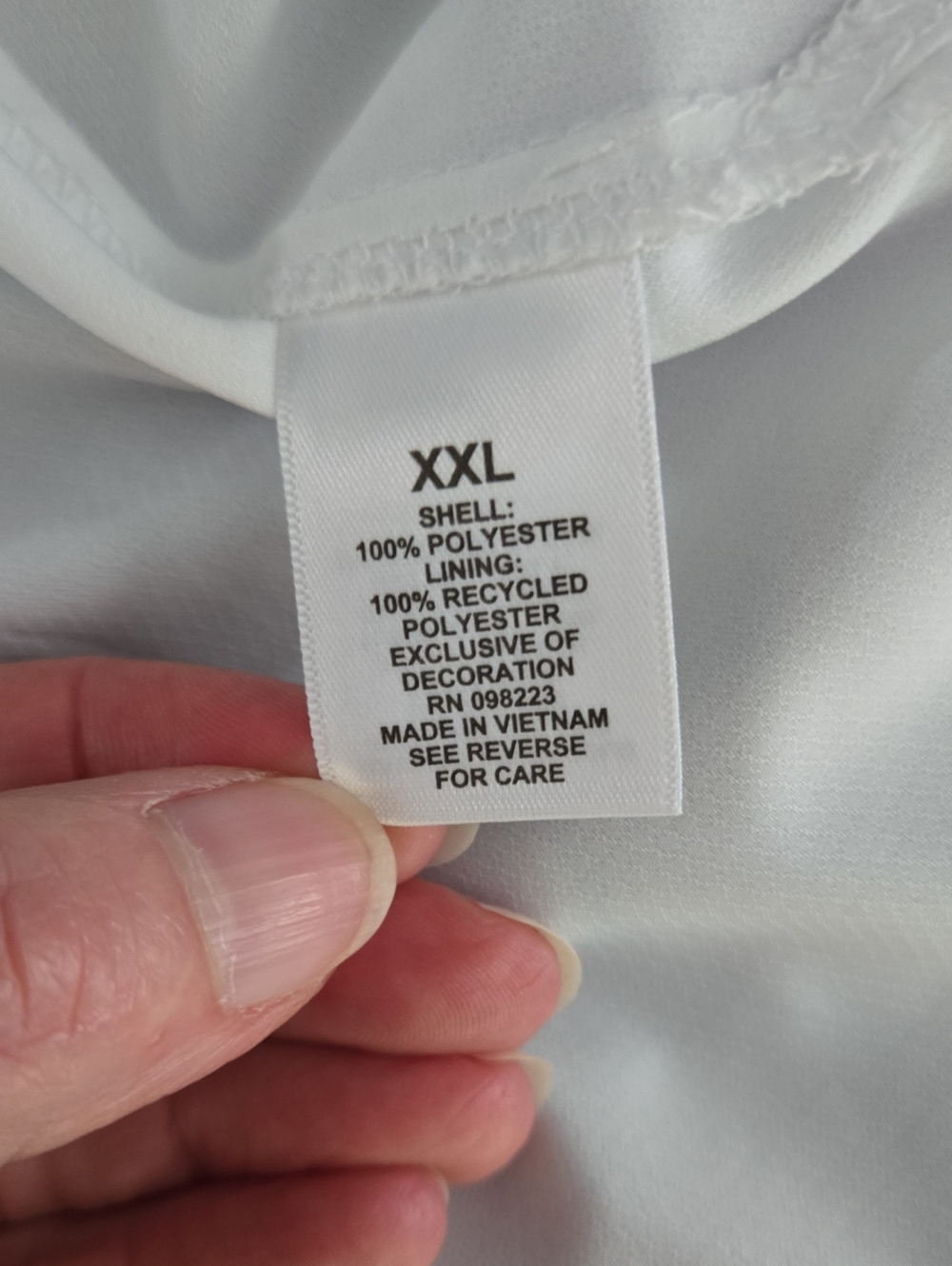 Magellan Outdoors Women's Short-Sleeve Shirt Size XXL White. Like new! - Picture 10 of 11